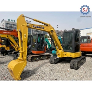 Miniexcavadora Komatsu PC55MR 5.5t Usada Original en Venta - Original, Pocas Horas de Uso, Bajo Costo de Mantenimiento y en Oferta - Product Image 2