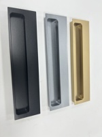Poignées de meubles minimalistes en alliage d'aluminium pour commodes, armoires, cuisine, salon, hôtel – Installation facile