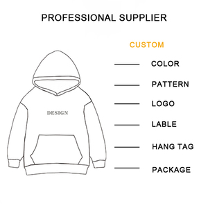 À la mode français éponge décontracté sweat famille vêtements maman et moi 100% coton pull sweat ensemble famille correspondant tenues - Product Image 5