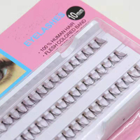 Extensions de cils individuels préfabriqués en soie synthétique 2026, 8/10/12/14mm, légers, doux, faits à la main, pour volume