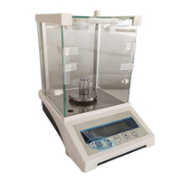 High Accuracy 0.1mg LCD Display Analytical Balance for Lab Instrument ABS Material