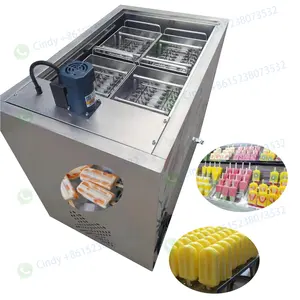 Machine commerciale de crème glacée de bâton pour la fabrication de sucettes glacées