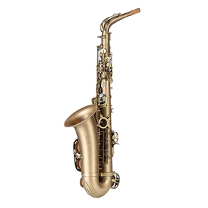Saxophone alto en cuivre doré de qualité supérieure, professionnel, bon marché, en gros, de fabrication chinoise - Product Image 1