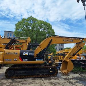 Excavadora CAT 320D2 usada, precio barato, maquinaria de construcción de segunda mano, excavadora CAT 320D2 tipo oruga a la venta - Product Image 2