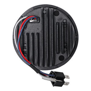 Vente en gros de feux de jour Led 5.75 pouces Dyna Fat <span class=keywords><strong>Bob</strong></span> double phare rond pour motos Harley - Product Image 3