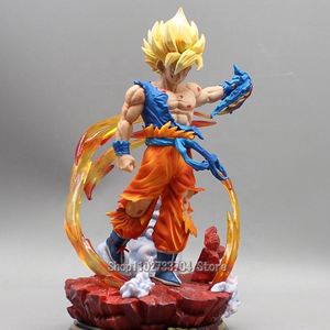 ฟิกเกอร์ลูกบอลลากอนอะนิเมะ27ซม. ฟิกเกอร์แอคชั่น goku Super Saiyan โมเดลโมเดลของเล่นของขวัญวันเกิดเด็ก - Product Image 2