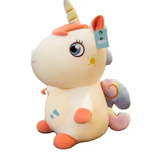 Mainan anak boneka hewan Unicorn Glitter