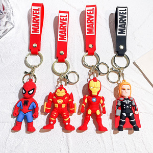 Joylit Spider-Man Keychain Bộ Sưu Tập Marvel Anime Chìa Khóa Xe Mặt Dây Chuyền Làm bằng Cao Su Bền Hình Dạng Phim Hoạt Hình - Product Image 4