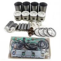 Kit Perbaikan dan Perombakan 4JA1 4JA1T untuk Mesin Isuzu NHR54 TFR54 Rodeo Pickup D-Max 2.5L