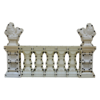 Nouveaux moules en plastique réutilisables pour balustres décoratifs en béton, garde-corps, poteaux de clôture, balustrades, barrières et vases de balcon