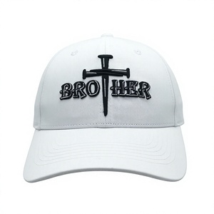 Gorra de béisbol de sarga de algodón unisex ajustable de 6 paneles al por mayor, estilo casual, color sólido, para adultos, Star Figure Enterprises - Product Image 1