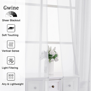 ARODDY Fournisseur Fortune 500 Rideau en voile de polyester élégant et robuste, sur mesure, à drapage souple, pour usage commercial - Product Image 2