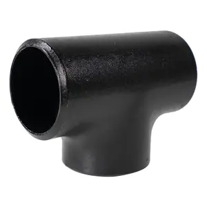 Carbon Steel Seamless Sch40 Pipe Fitting Straight Equal Tee