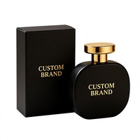 Parfum pour homme LF Private Label Woody Floral Fragrance, flacon en verre noir mat, parfum longue tenue, vaporisateur niche, OEM ODM