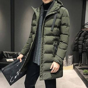 Chaqueta <span class=keywords><strong>de</strong></span> invierno para <span class=keywords><strong>hombre</strong></span>, además <span class=keywords><strong>de</strong></span> capucha gruesa larga y cálida, chaqueta Parkas para <span class=keywords><strong>hombre</strong></span>, prendas <span class=keywords><strong>de</strong></span> vestir <span class=keywords><strong>de</strong></span> otoño, trajes, abrigo largo clásico a prueba <span class=keywords><strong>de</strong></span> viento. - Product Image 2