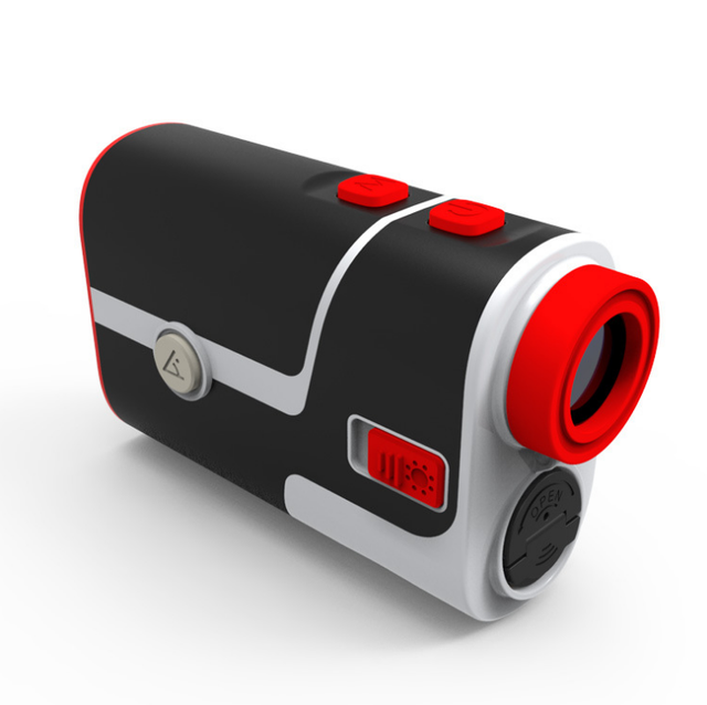 Red Light Laser Rangefinder Night Vision Speed Angle Measuring Golf Range Finder 6X Telescope