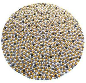 Alfombra rectangular de fieltro de lana anudada a mano hecha a mano con diseño tibetano Color personalizado - Product Image 1