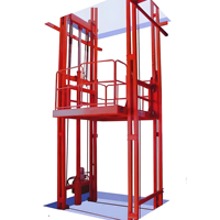 Ascenseur électrique de cargaison de la coutume 3m 6m 9m 12m ascenseur de 4 tonnes pour la personne et le matériel de fret ascenseur de cargaison pratique