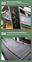 Caminadora Mecánica Curva de Aleación de Aluminio con Resistencia Magnética para Uso Doméstico, Máquina para Caminar/Correr, GymLead Y600A-M35