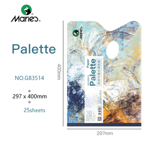 Bloc en papier <span class=keywords><strong>jetable</strong></span> 1,5 pièces, 25 feuilles, pour aquarelle, <span class=keywords><strong>peinture</strong></span> à l'huile acrylique et Gouache - Product Image 2