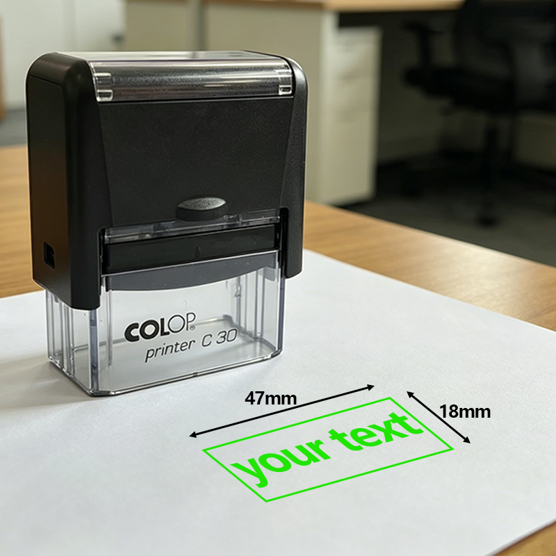 C30-Black casing-Green ink