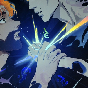Póster de papel de lámina de <span class=keywords><strong>Anime</strong></span> Premium personalizado, impresiones de cómics de Manga holográfica, Ilustración de libro, carteles de regalo - Product Image 4