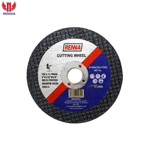 Muela abrasiva de 4 pulgadas, dureza media, disco abrasivo de óxido de aluminio de 5mm de espesor para molienda de superficie de Metal y acero inoxidable - Product Image 6