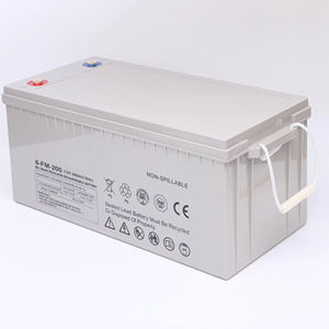 Batería <span class=keywords><strong>de</strong></span> <span class=keywords><strong>Gel</strong></span> Solar <span class=keywords><strong>AGM</strong></span> <span class=keywords><strong>de</strong></span> Ciclo Profundo <span class=keywords><strong>de</strong></span> 12V 100AH 120AH 150AH 200AH 250AH, Tipo Sellado, Baterías para Inversor para Automóviles y Aplicaciones UPS - Product Image 2