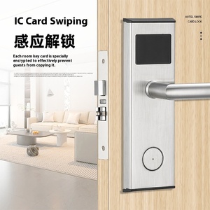 Khách Sạn Nhà Máy Khóa Thông Minh Khuôn Viên Swipe Thẻ Khóa Cảm Biến Từ Tính Khóa Cửa Điện Tử Cho Thuê Phòng Cho Cửa Gỗ - Product Image 1