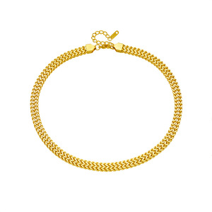 Heavy Duty Hip Hop Metal Punk Chunky Chain Necklace Gold Color Geometric Design Party Fashion Street Style Men Women Jewelry - Product Image 5