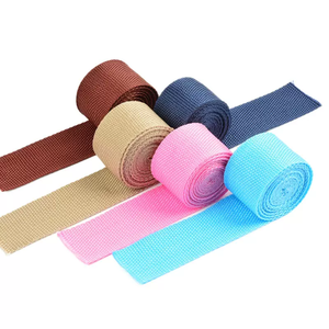 Laço Elástico 100% Algodão Personalizado para Vestuário e Roupa Interior Matéria-prima Tecidos Têxteis para Uso de Sapatos - Product Image 4