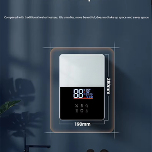 Chauffe-eau électrique mural instantané 5500W pour maisons de <span class=keywords><strong>location</strong></span>, chantiers de construction, petit <span class=keywords><strong>chauffage</strong></span> rapide, douche thermostatique - Product Image 3