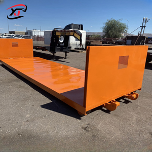 Caissons de camion à plateau plat de 2' avec option de plateau droit à queue d'aronde pour rampes pour les usines de fabrication, les restaurants, les hôtels - Product Image 2