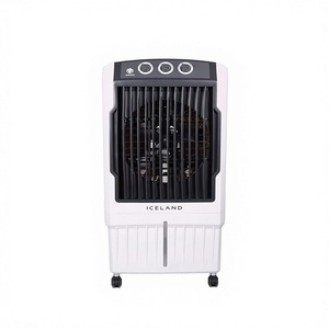 Enfriador de Aire Manual con Persianas Oscilantes Auto Swing Iceland de 95 Litros, Enfriador de Aire Ecológico para Uso en Exteriores y Hogares, Flujo de Aire de 4000 m³/h - Product Image 1