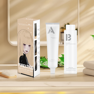 PURESTYLE Crema Colorante <span class=keywords><strong>Permanente</strong></span> Organica <span class=keywords><strong>Senza</strong></span> <span class=keywords><strong>Ammoniaca</strong></span> 11 Colori Olio di Argan Contenitore in Plastica 100ml*2 Grado Cosmetico Per Tutti i Tipi di Capelli - Product Image 1