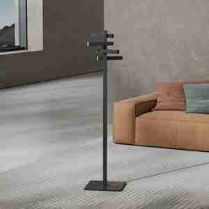 <span class=keywords><strong>Mini</strong></span> cintre superposé autoportant en métal à usages multiples pour sacs, manteaux et chapeaux - Product Image 4