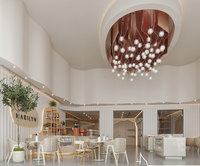 Comptoir de café de café noir moderne, meubles, décoration de magasin Commercial, boulangerie
