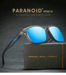PARANOID mode nouveau modèle hommes nuances lunettes de soleil 2025 polarisées UV400 Dubery Bucking lunettes de soleil étiquette personnalisée <span class=keywords><strong>Orange</strong></span> lunettes de soleil - Product Image 6