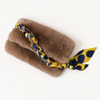 Cordon de téléphone en soie 32 cm, imprimé à pois, bracelet tressé, chaîne métallique, poignée de remplacement pour porte-clés, sac à main, étui de téléphone