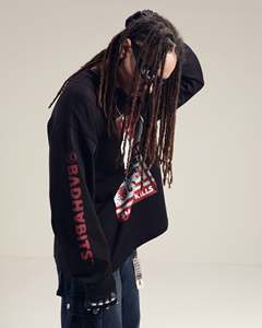 เสื้อยืดแขนยาวชิเก็ตโตผ้าฝ้ายพรีเมียมทรงบ็อกซี่ พร้อมลายกราฟิกฮาล์ฟโทน เหมาะสำหรับทุกประเภทของรูปร่าง - Product Image 5