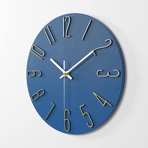<span class=keywords><strong>Reloj</strong></span> de Pared de Cuarzo Silencioso de Plástico Huayang de 30 cm con Números 3D y <span class=keywords><strong>Manecillas</strong></span> Metálicas, Diseño Moderno para Hogar y Oficina, Pedido al por Mayor - Product Image 1