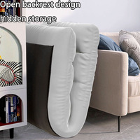 Coussin de chaise de style nordique de luxe, design en forme de U, avec rembourrage 100% coton, housse amovible, couleur personnalisable