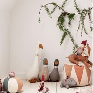 Đồ chơi nhồi bông thiên nga trắng bán chạy 21.65'' dễ thương, mềm mại, mô hình thú nhồi bông mini dành cho bé gái, quà sinh nhật Giáng sinh - Product Image 3