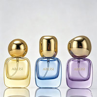 Flacon de parfum personnalisé, design carré, 15 ml, mini flacon de parfum de luxe, flacon de parfum unique en verre