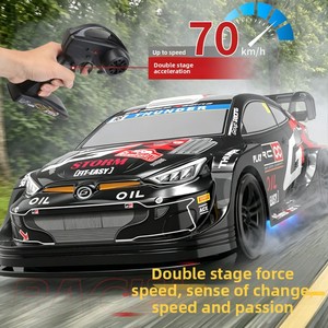 Coche de Carreras a Control Remoto 1:10 <span class=keywords><strong>RC</strong></span> con Tracción en las 4 Ruedas, 70 km/h de Alta Velocidad, Estilo de Carreras Realista, Coche Eléctrico Personalizado - Product Image 2