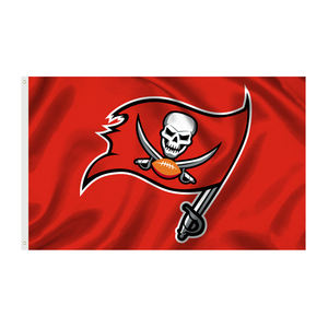 5X3ft Usine de gros produire des bannières Drapeaux TAMPA <span class=keywords><strong>BAY</strong></span> BUCCANEERS pour l'équipe NFL - Product Image 3
