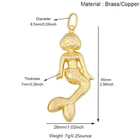 Pendentifs Breloques Animaux Marins Homard Coquillage Poisson Os de Tortue Petit Poisson, en Cuivre Pur Émaillé, Fournitures de Bijoux pour Colliers et Bracelets R87