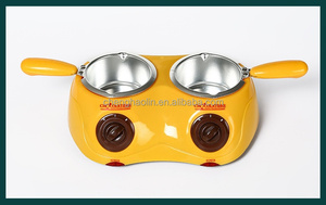 Chauffe-chocolat électrique double cuve pour chocolat, cire et huile, type bain-marie - Product Image 2