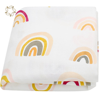 Couverture en mousseline de bambou biologique pour bébé Couverture durable pour nouveau-né Couvertures écologiques pour bébé pour nouveau-né