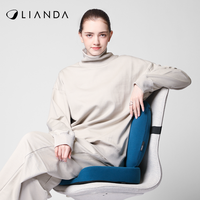 Coussin de chaise en mousse à mémoire de forme pour le soulagement de la douleur au coccyx